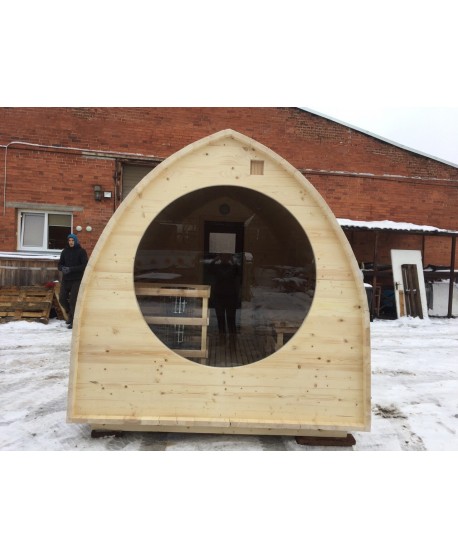 Sauna maza, iglu forma Sauna maza, iglu forma