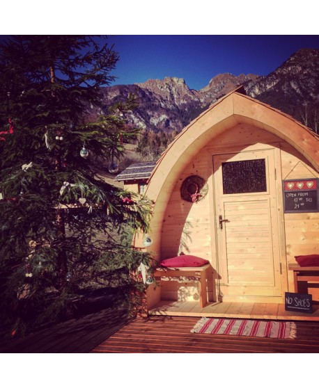 Sauna maza, iglu forma Sauna maza, iglu forma